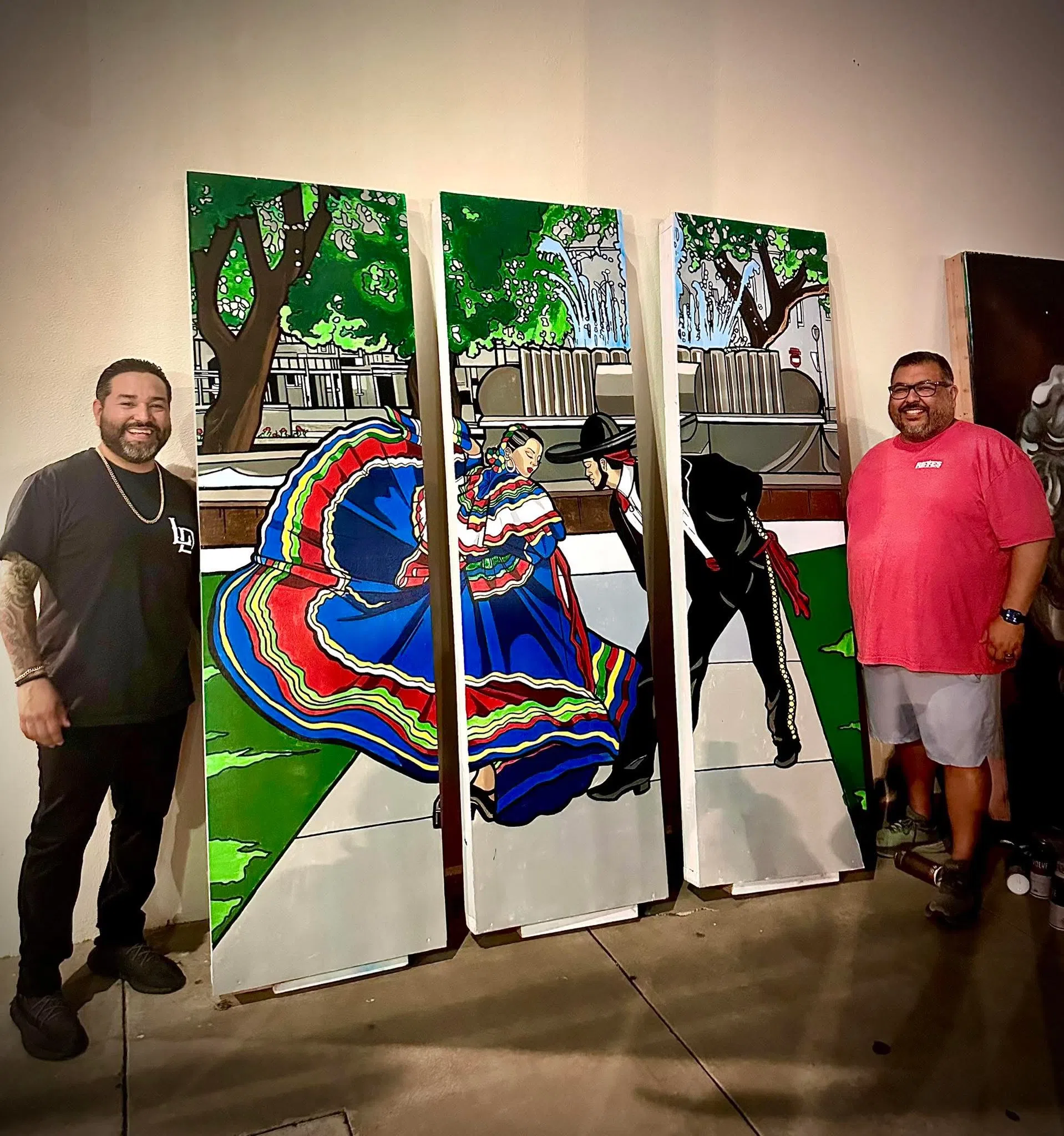 Painted with lots of local love