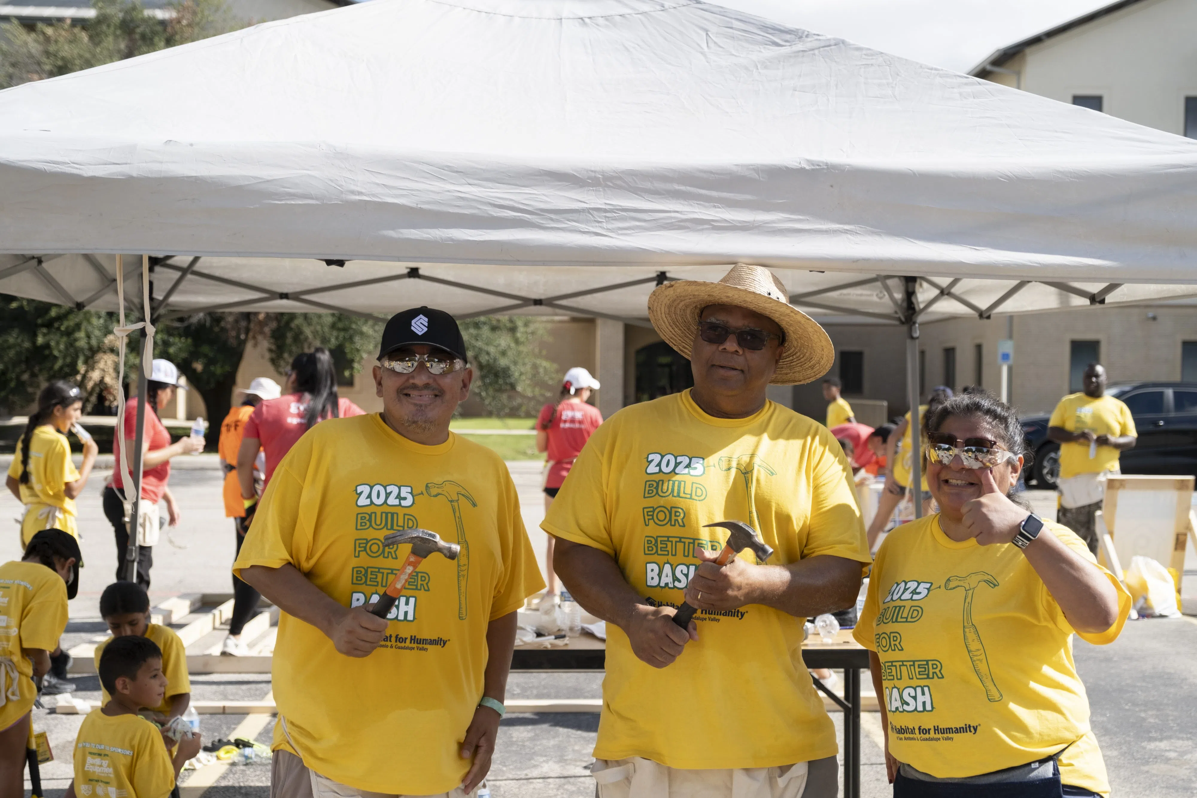 Nailed It! Volunteers Build big at Habitat Better Bash