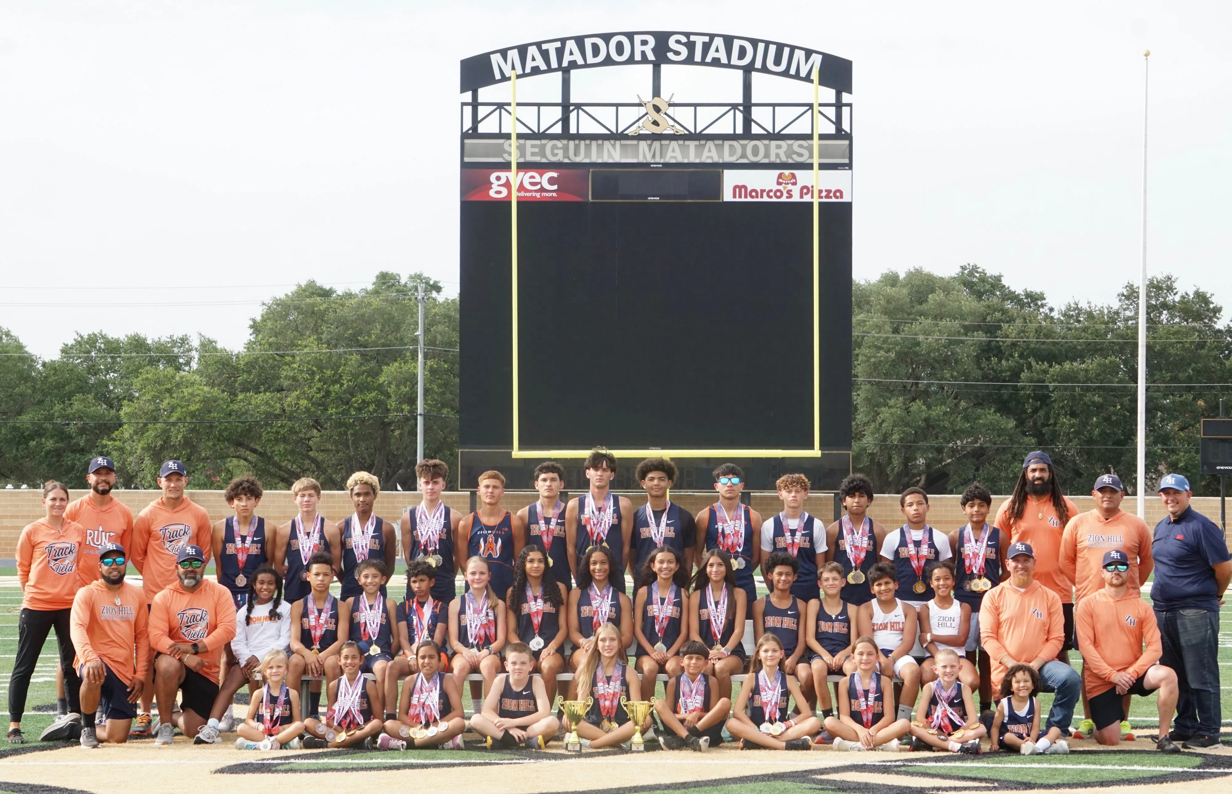 Seguin Zion Hill Running Club impresses at AAU region qualifier