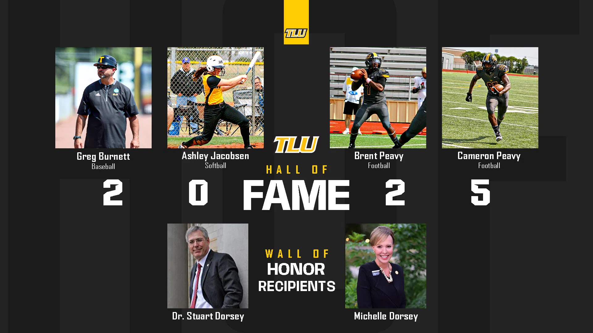 Bulldog Athletics 2025 Hall of Fame, Wall of Honor Class Revealed