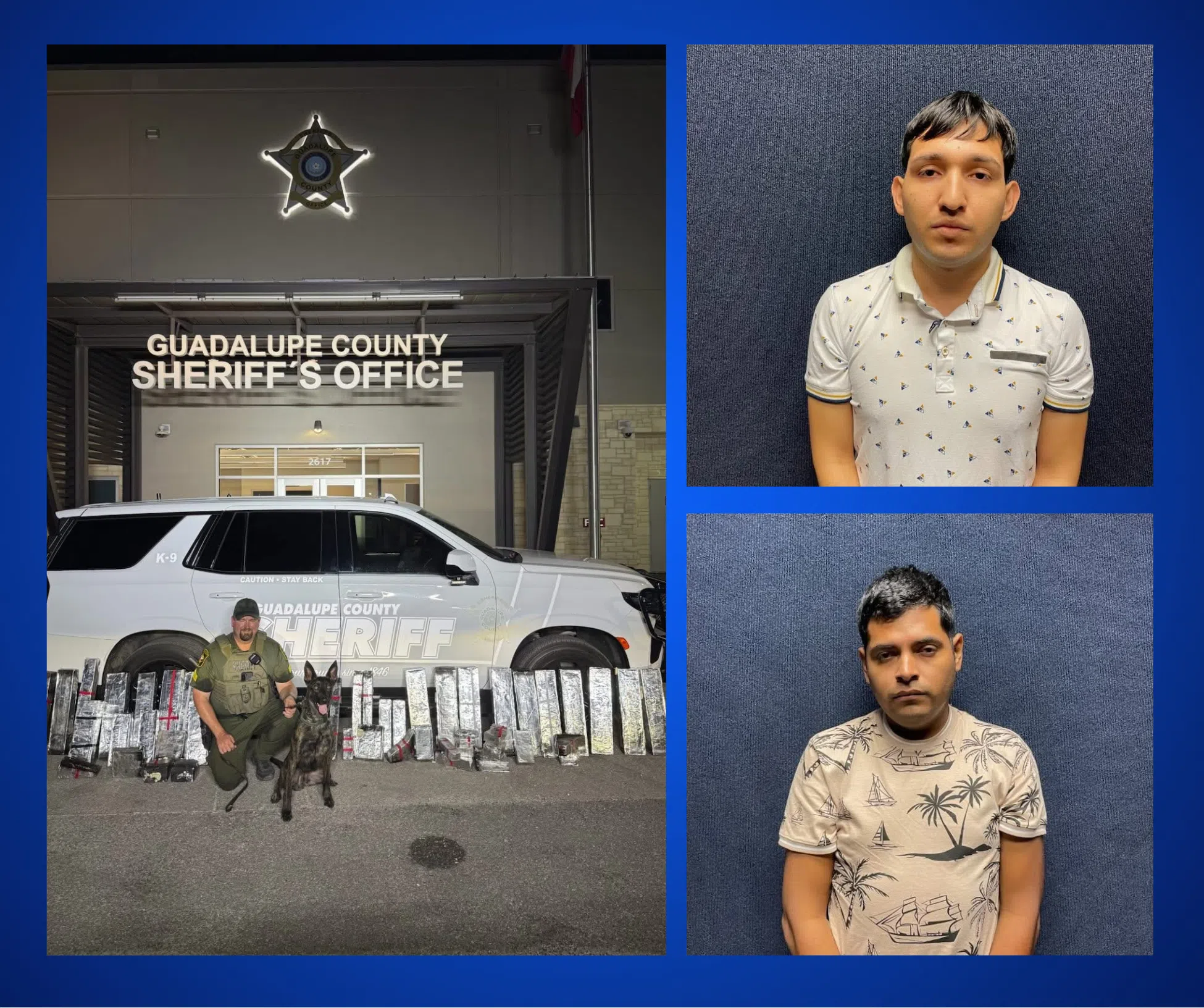 Pair's attempt at drug trafficking ends in Guadalupe County
