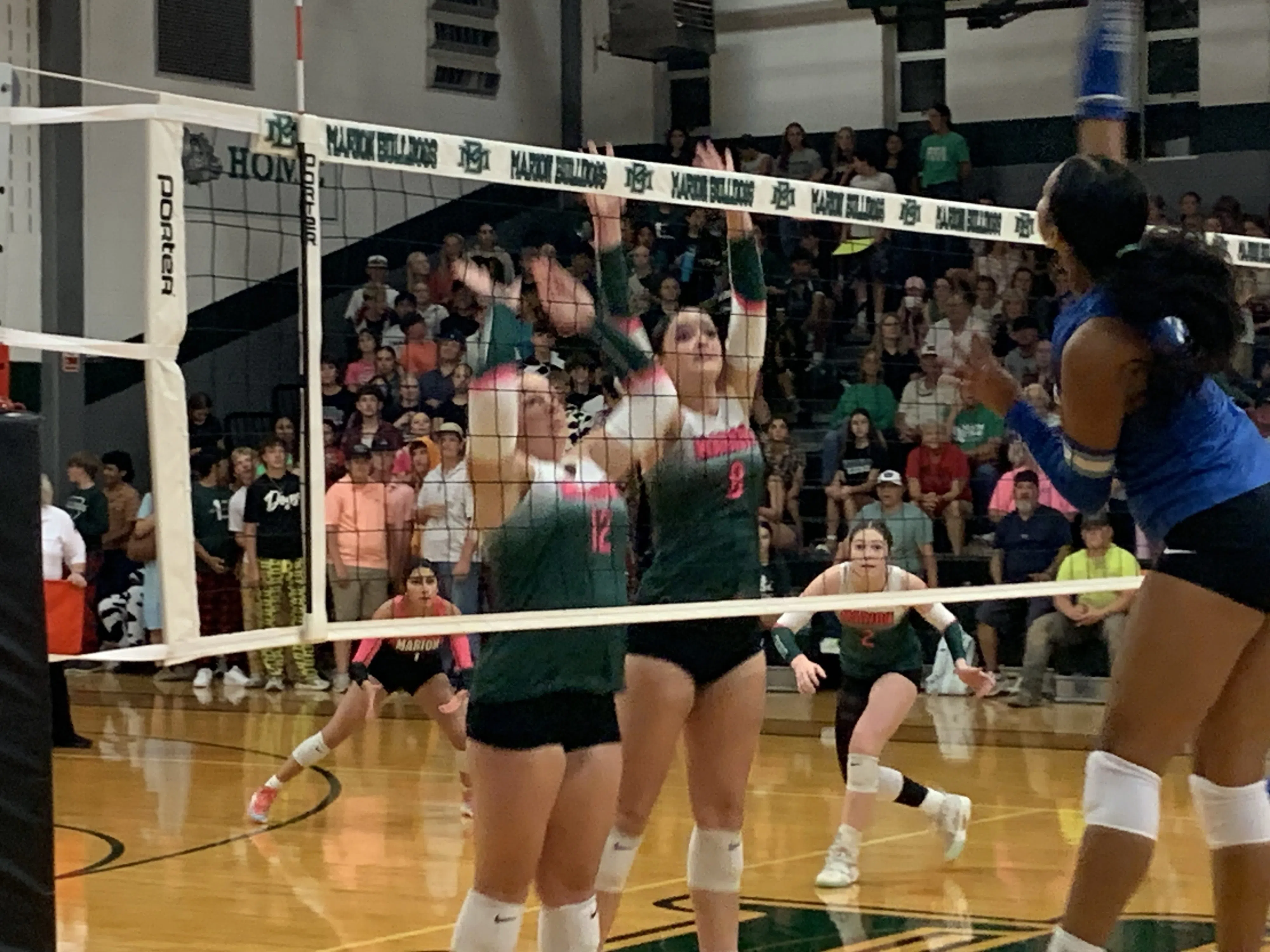 High school volleyball: Marion ends Randolph's 59-match district win streak while Seguin and Navarro sweep