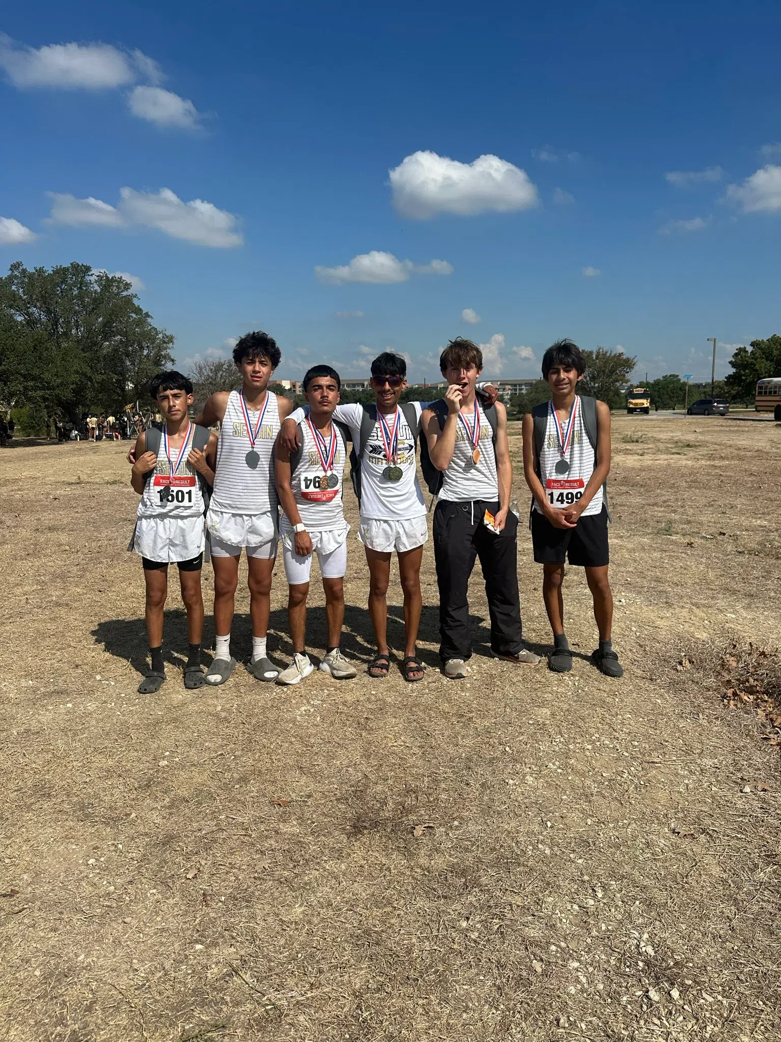Seguin boys cross country team finishes second at district meet
