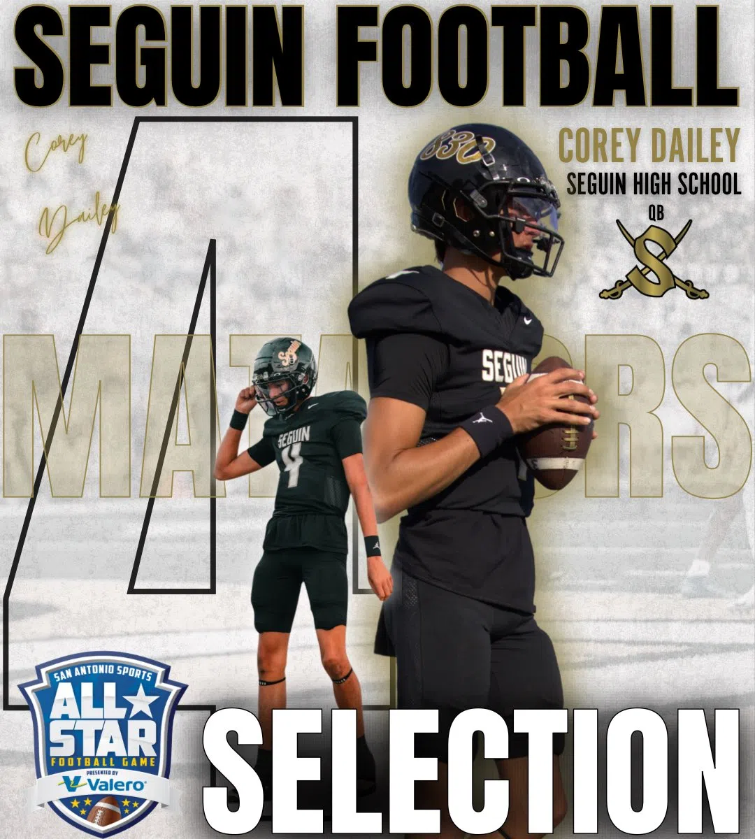 Five area players selected to play in San Antonio Sports All-Star Football Game