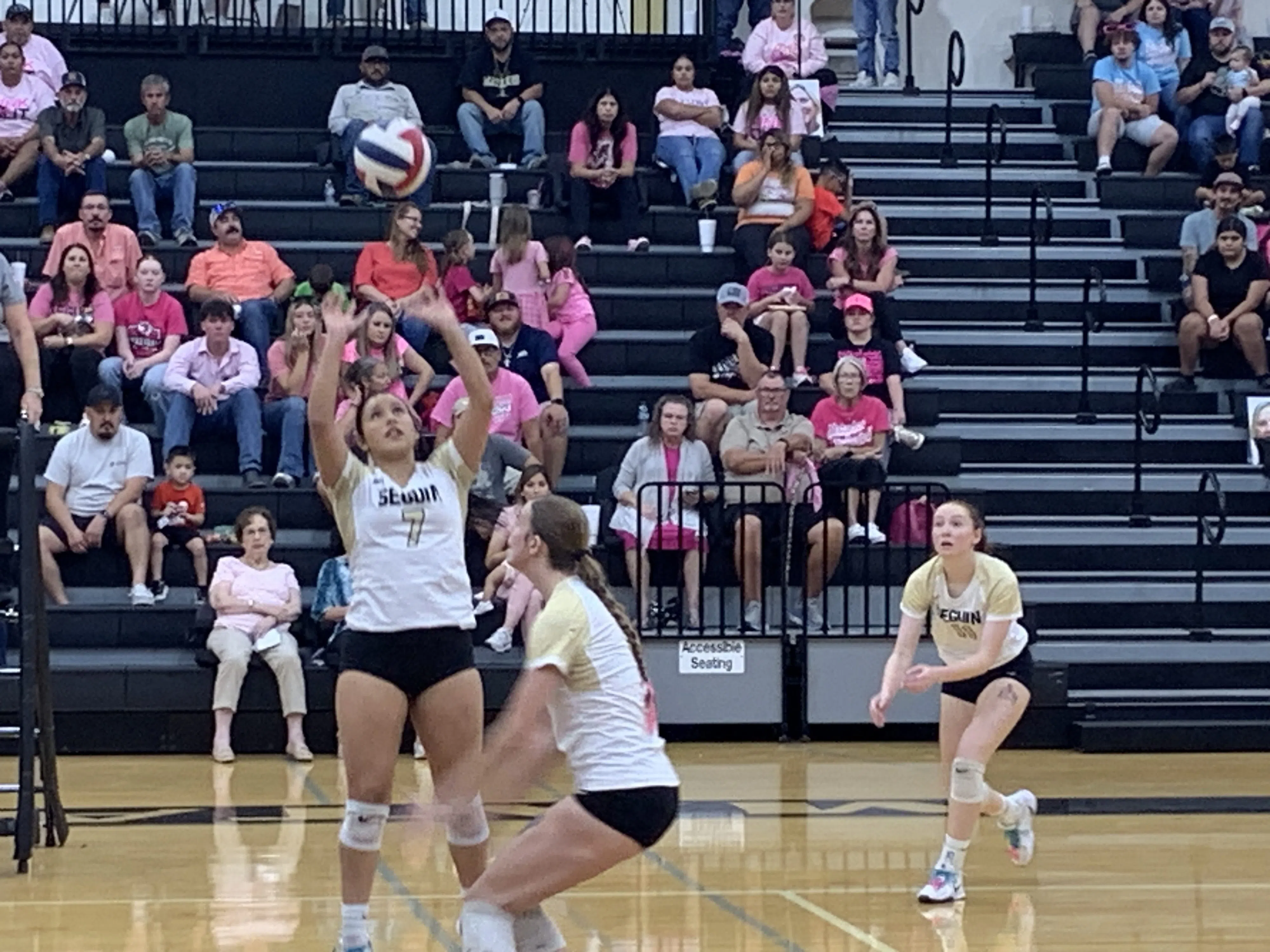 Seguin, Navarro and Marion all sweep volleyball matches on Tuesday