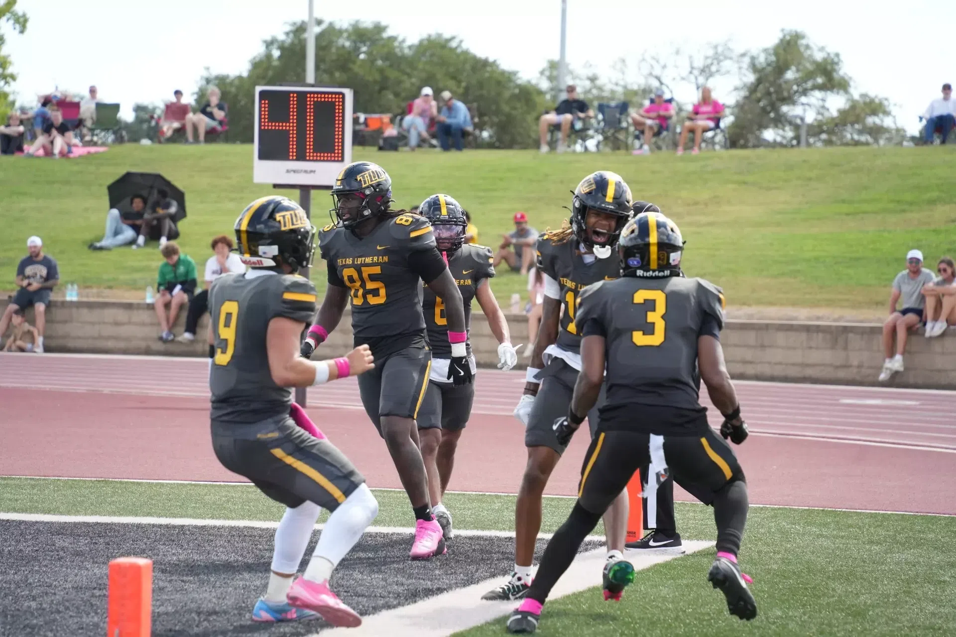 TLU Football Moves to 2-0 in SCAC Play with Senior Day Shootout Victory Over Hendrix