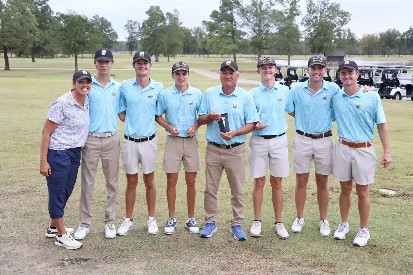 TLU GOLF -- Hollomon, Men's Golf Earn Titles at Belhaven Invitational