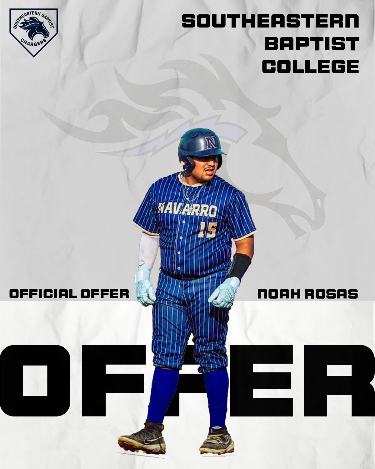 Navarro's Rosas and Seguin's Marek receive college baseball offers