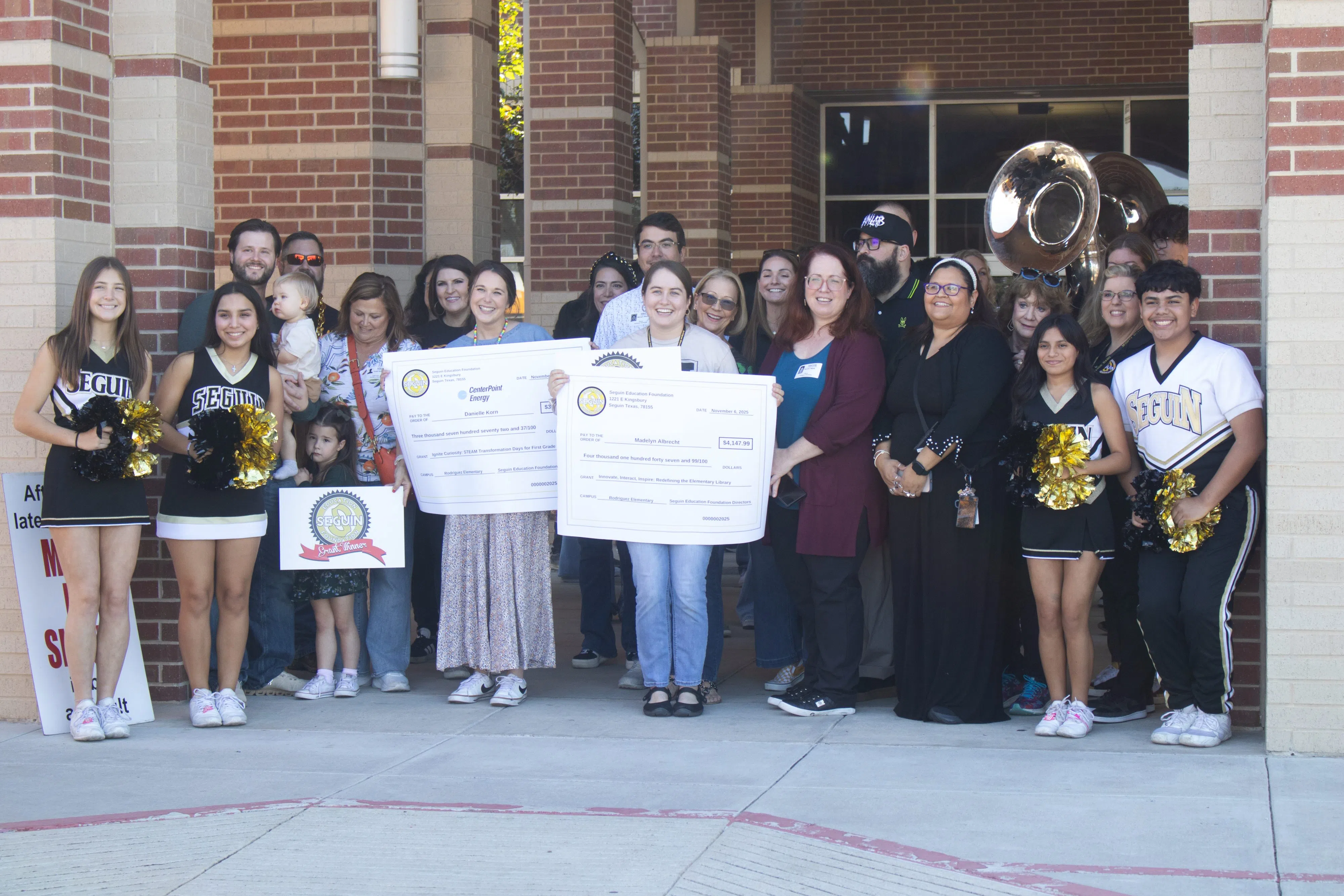Celebrating  new ideas for classroom learning: Seguin Education Foundation awards classroom grants