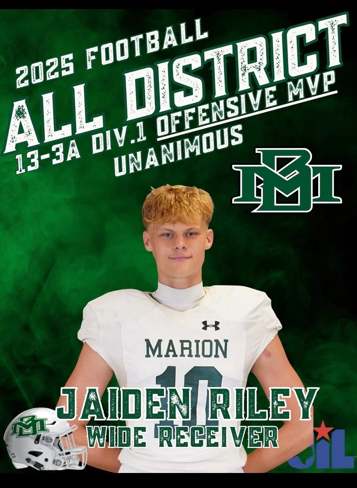 Marion Bulldogs earn multiple All-District 13-3A football honors