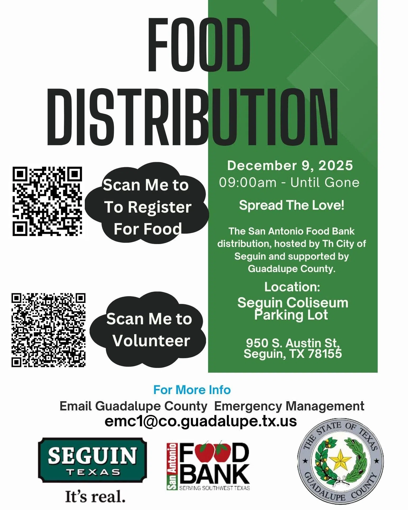 Sunday marks deadline to sign-up for next food distribution