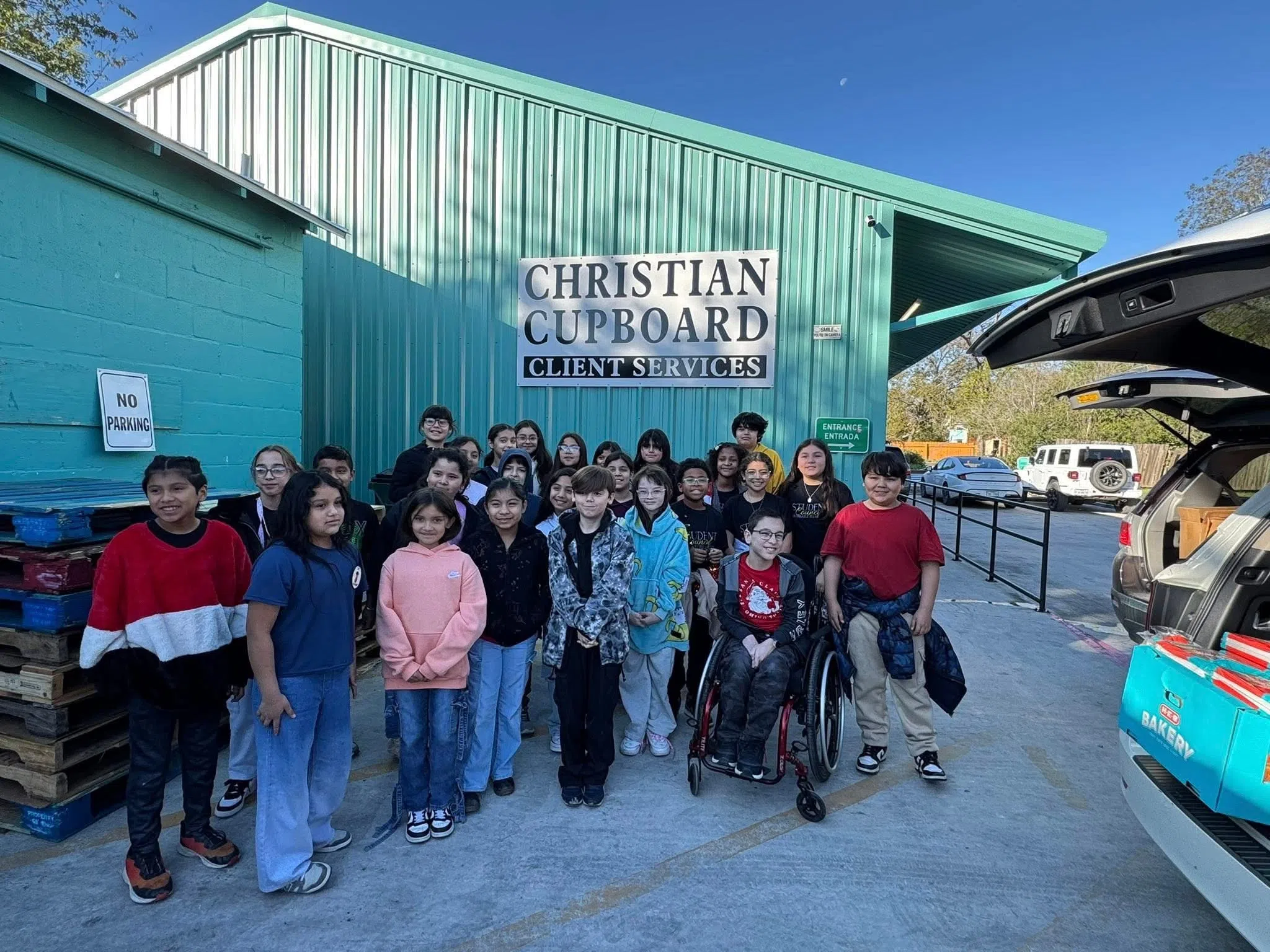 Rodriguez Elementary Student Council gives back