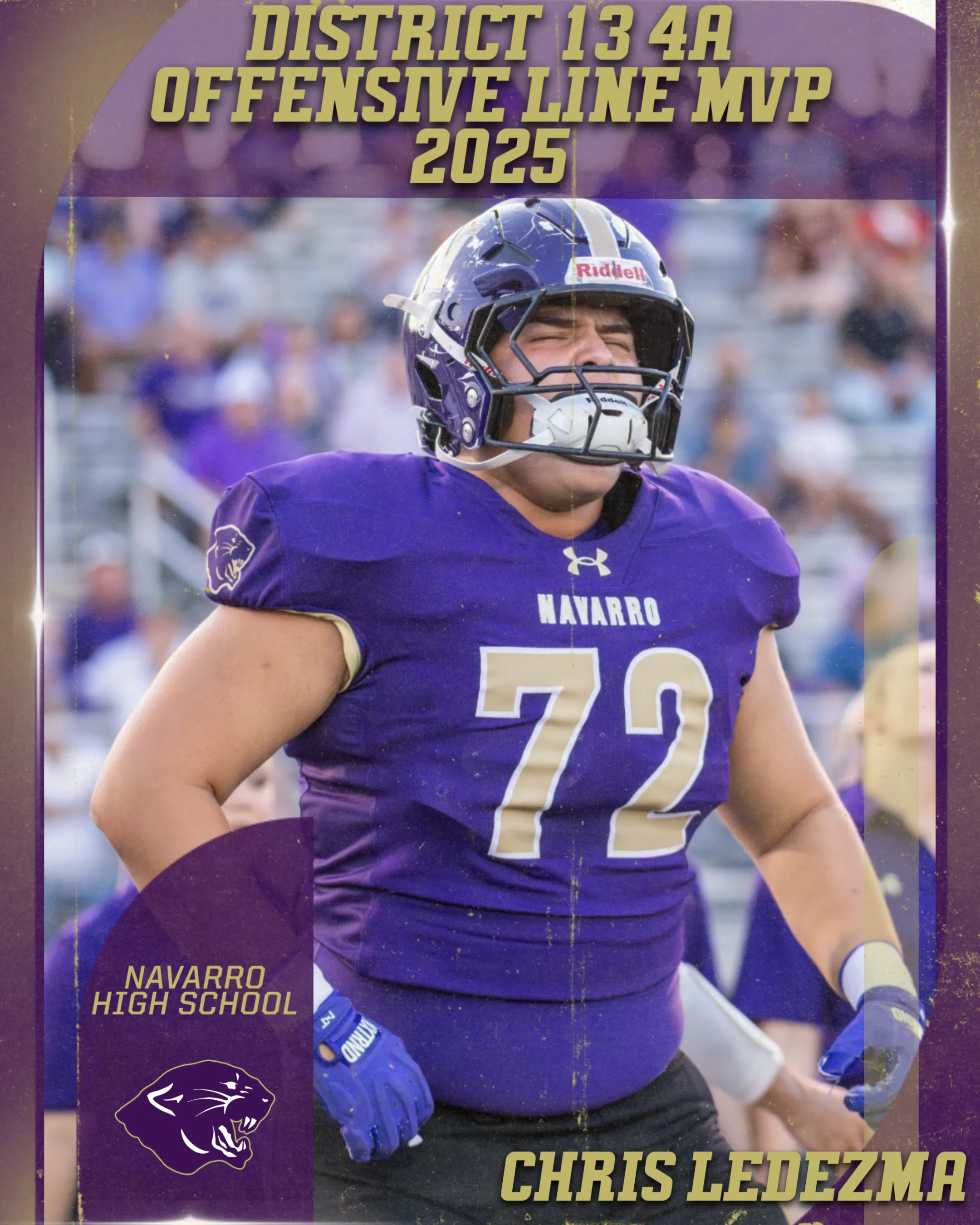 Navarro Panthers collect all-district football honors