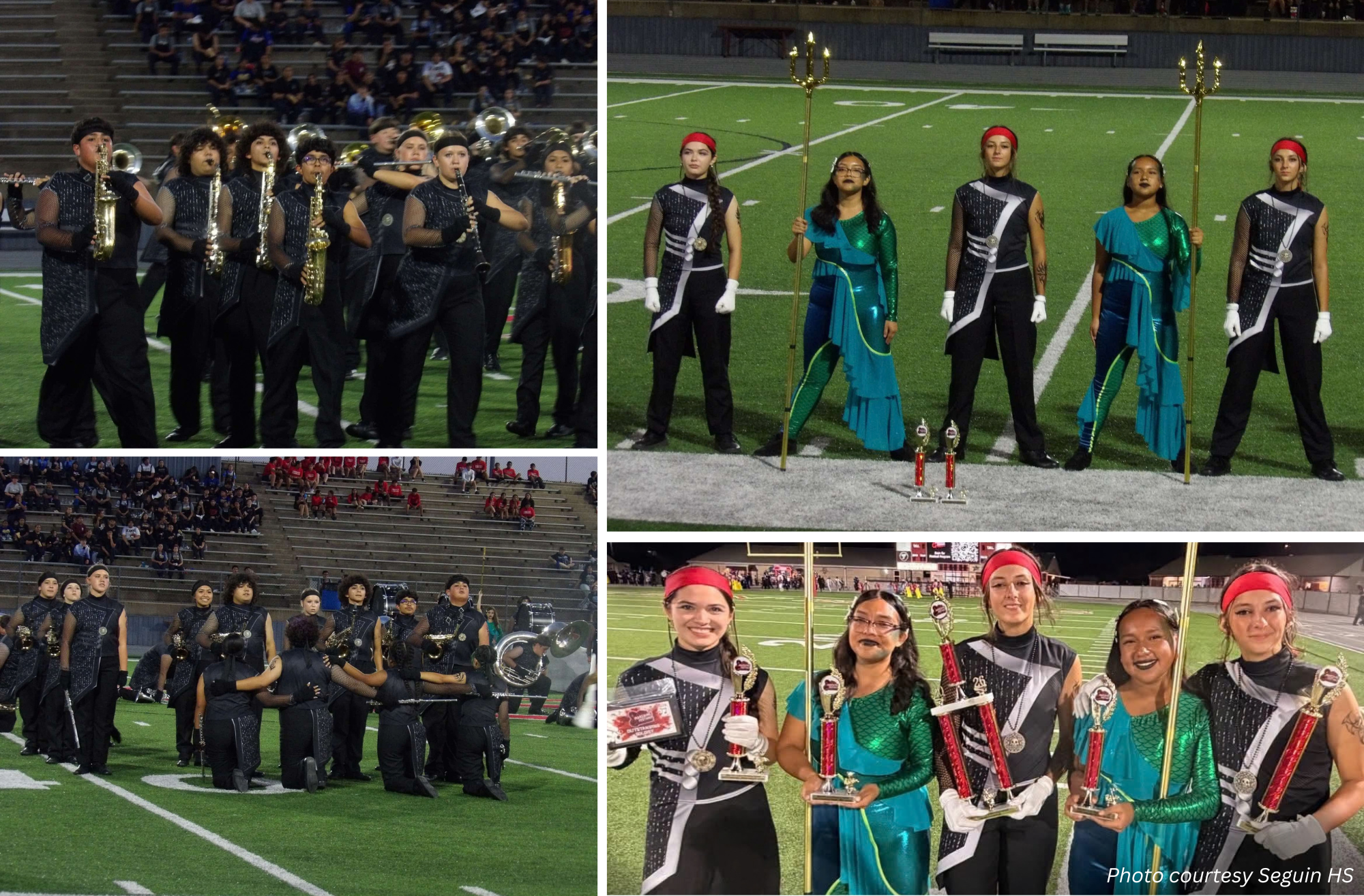 Making their mark on the field
