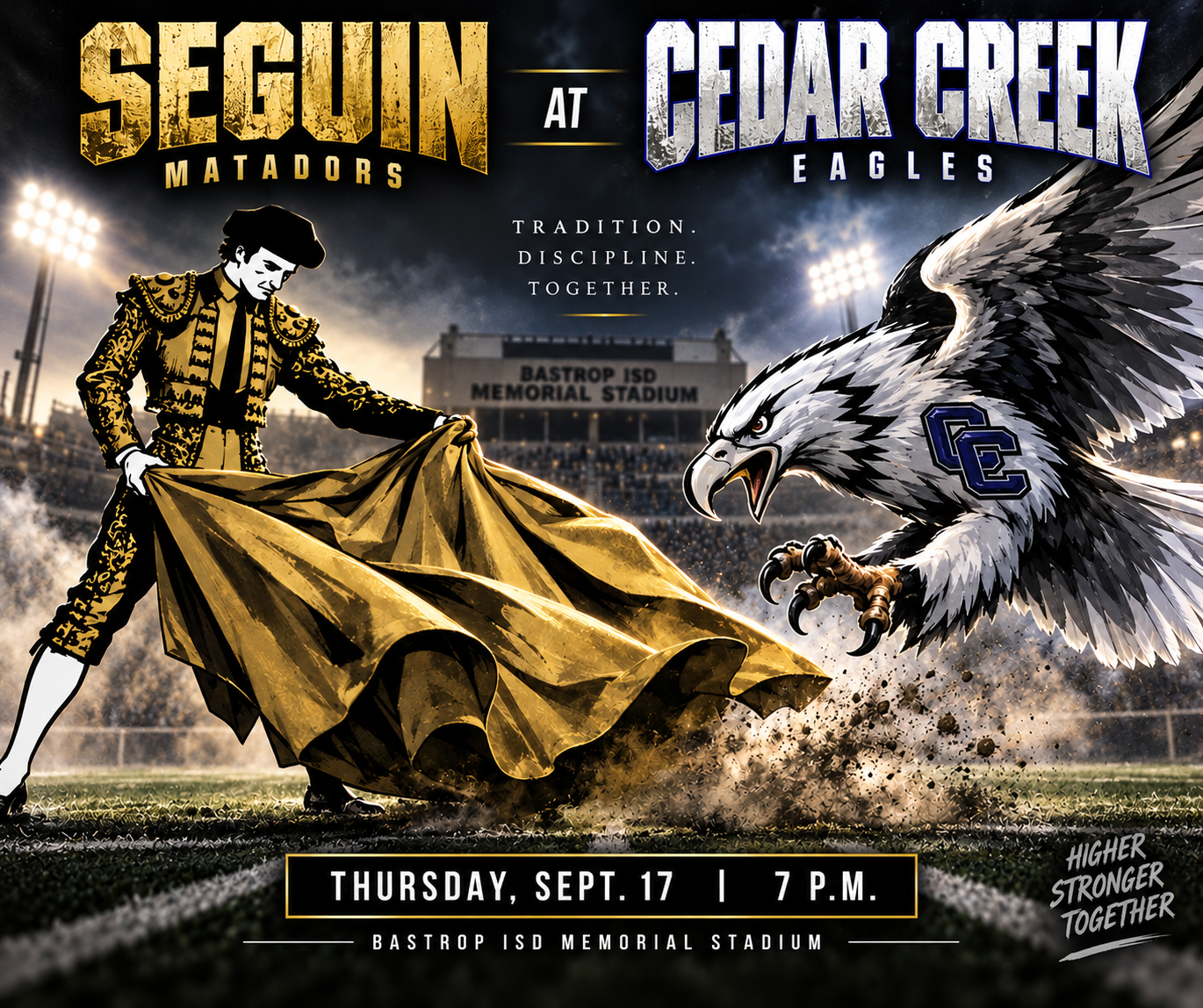 Seguin Searches for Spark Tonight at Cedar Creek