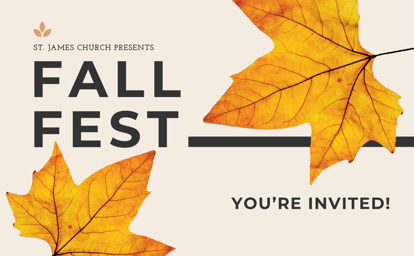 St. James Fall Family Festival set for Sunday