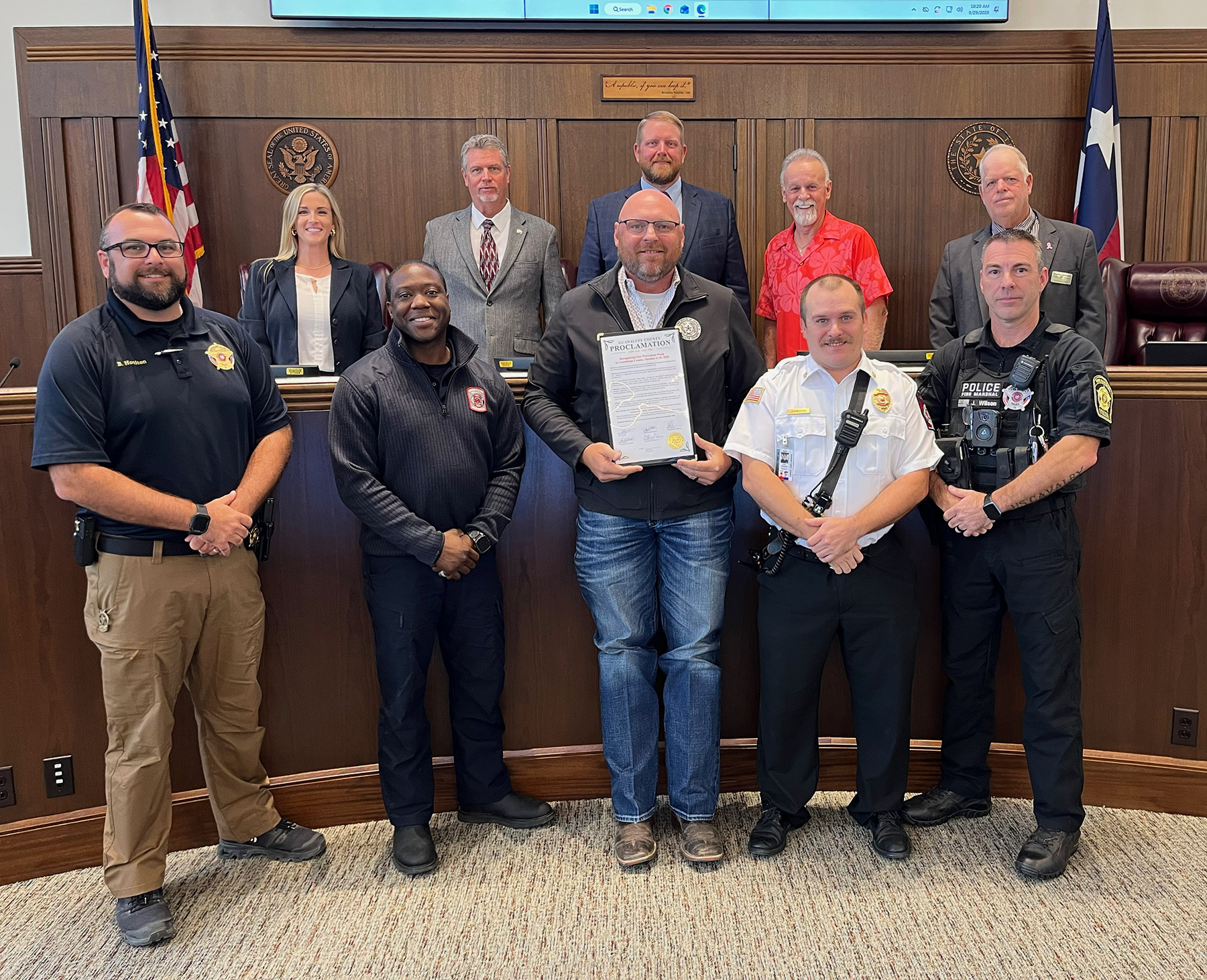 Fire officials share this year's Fire Prevention Week message