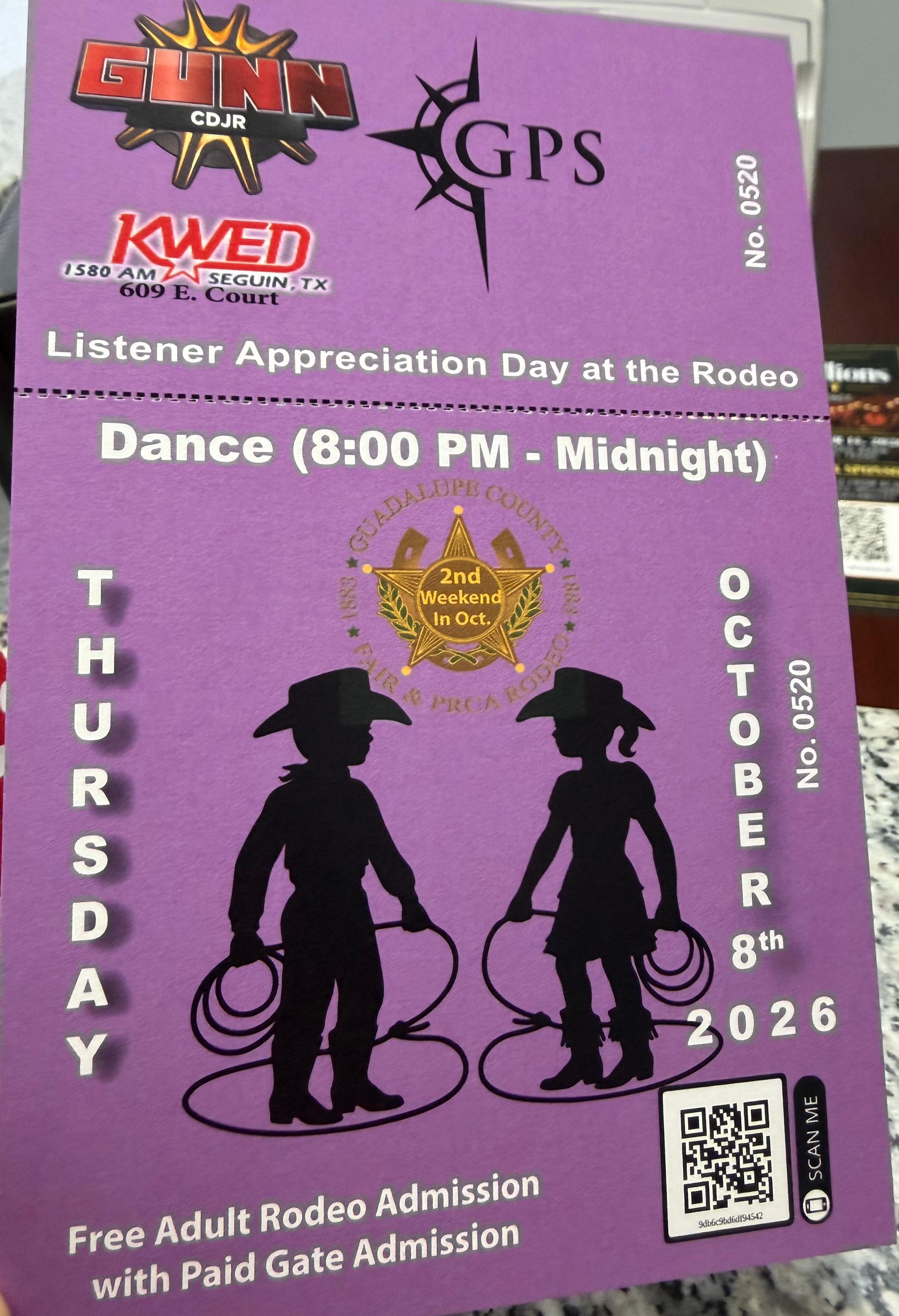 Free rodeo tickets up for grabs during KWED Listener Appreciation Night