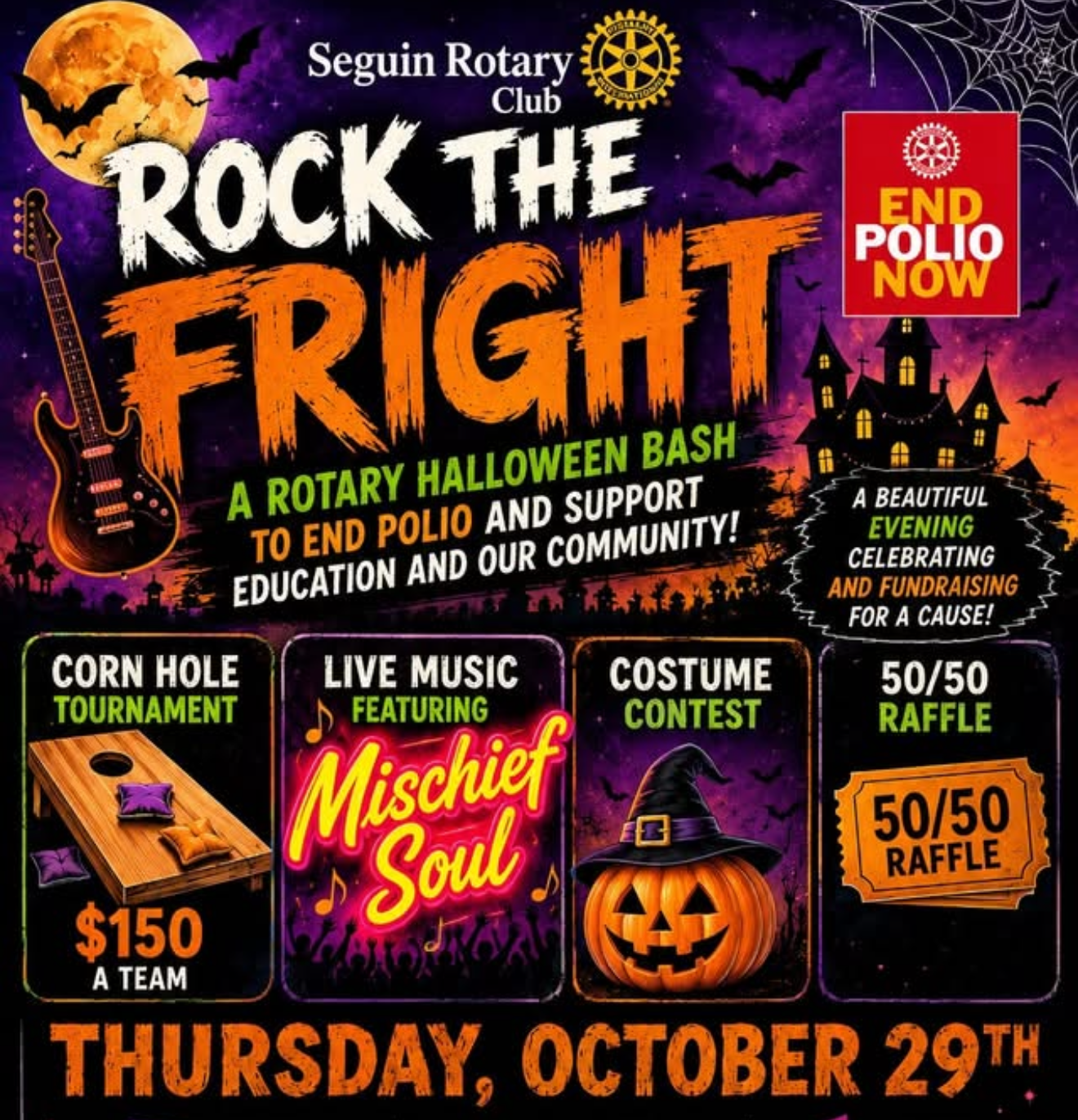 Rock the Fright tickets now available
