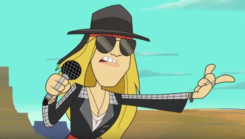 Axl Rose Releases First Song in Over a Decade via Looney Tunes (video)