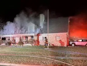 Husband, wife escape Bargersville fire