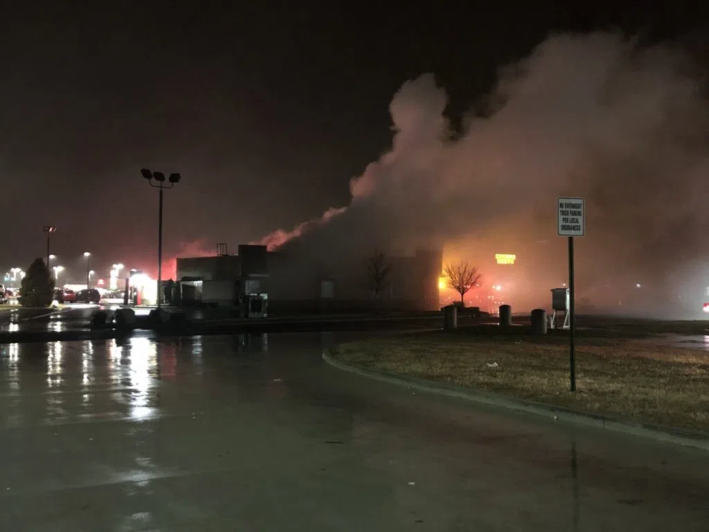 Taylorsville Burger King catches fire
