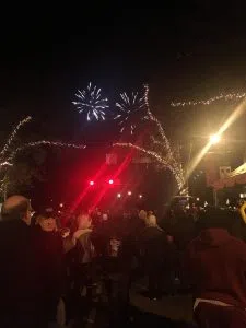 Parade, fireworks spark holiday spirit