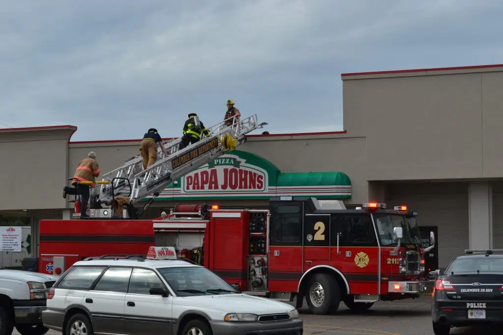 CFD extinguishes Papa John's fire