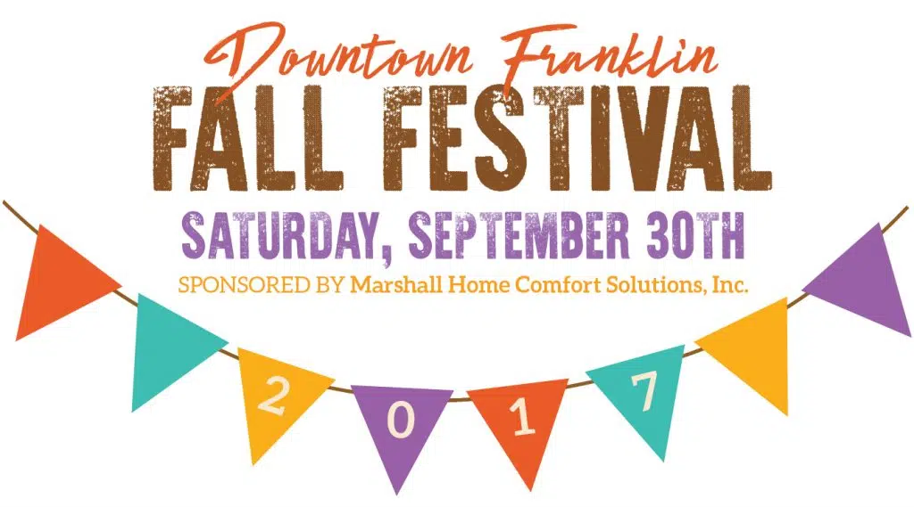 Franklin Fall Festival is Sept. 30