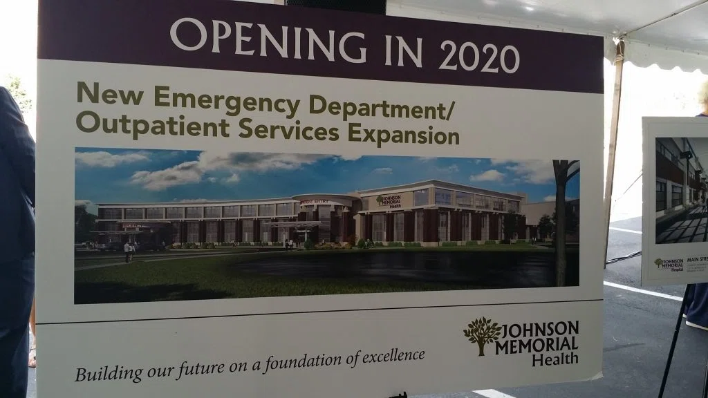 Johnson Memorial Health breaks ground on new expansion project