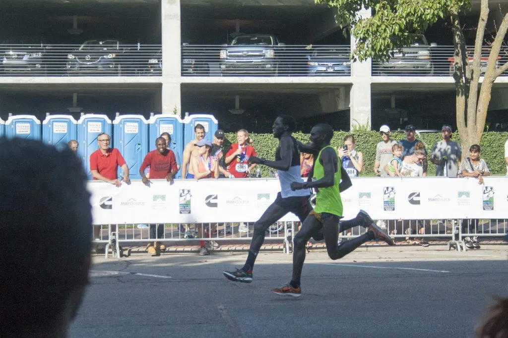 Mill Race Marathon forged on despite heat