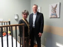 Columbus insurance agent donates to Our Hospice