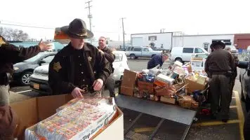 Sheriff Myers promotes 'Pack-a-Patrol Car'