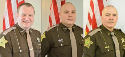 Three officers promoted at BCSO