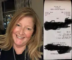 $64 tab yields $2020 tip for local woman