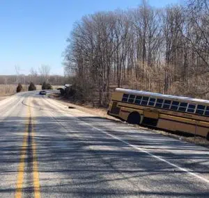BCSO/ISP investigate school bus crash