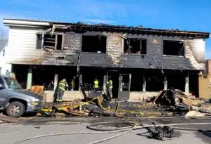 Edinburgh apartment fire is deadly