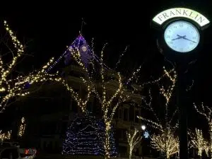 Franklin Holiday Lighting returns in early December