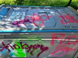 Authorities investigate vandalism at Anderson Falls Park