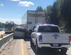 Pursuit ends in crash on I-65