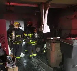 House/garage fire extinguished by homeowner, CFD