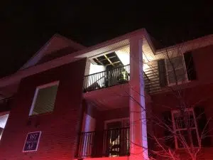 Firefighters respond to Stonegate Apartment Fire