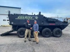 Jennings County Sheriff procures Light Armored Vehicle
