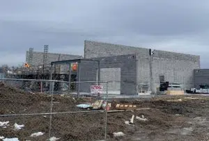 New Seymour fire station is progressing quickly