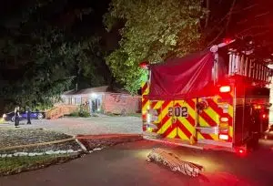 No one hurt in house fire near Bargersville