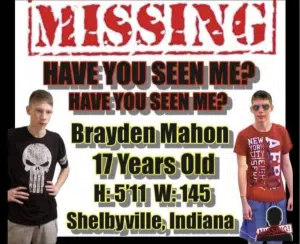 Shelbyville teenager is still missing
