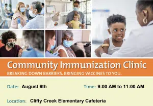 Clifty Creek Elementary holds community immunization clinic