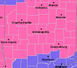 Winter Storm Warning issued for Columbus, Franklin, Greensburg