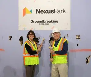 NexusPark 'officially' breaks ground