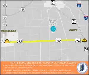 Moving flagging operation starts next week on State Road 252